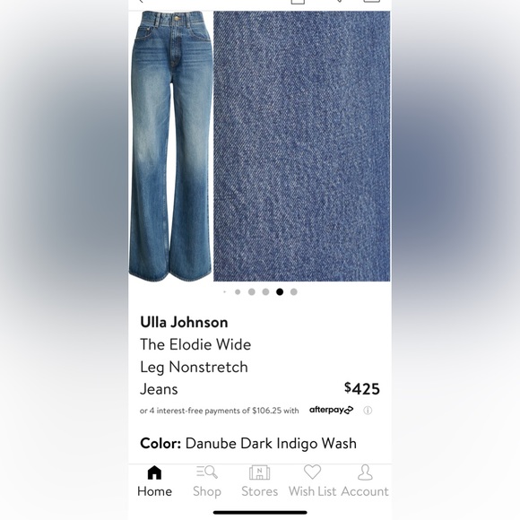 Ulla johnson Elody Jeans size 30 - Picture 2 of 8